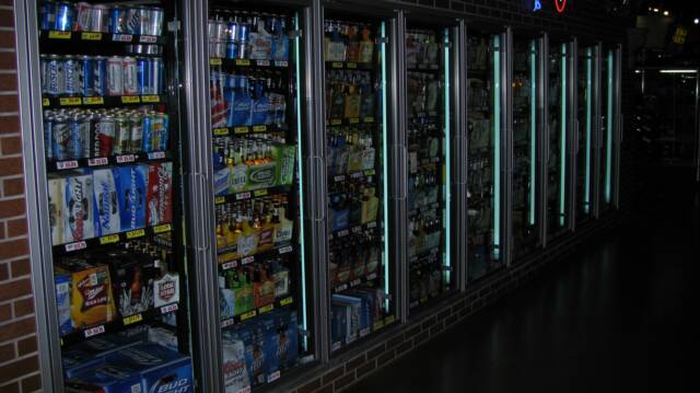 Beer and wine at Puff n Stuff
