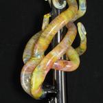 Lace Face Gravity Bubbler with Stand